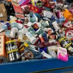 Mixed pallets of items