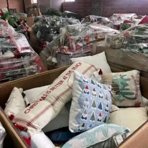 Christmas decoration pallets