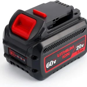 Tueddur 60V 20V 7.5A Lithium-ion Battery for Dewalt 20V 60V Battery,Replace for Dewalt Battery DCB606 DCB612 DCB606-2 DCB206 DCB204 DCB205 DCB200 DCB201 DCB203 DCB609 DCB609-2 DCB181-XJ DCB181 DCB180