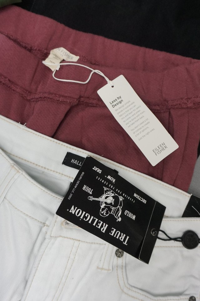 50PC WOMENS EILEEN FISHER MARELLA 7 FOR ALL MANKIND